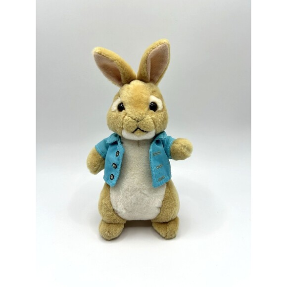 Peter Rabbit TY Beanie Baby Cotton Tail Bunny 8" Plush Stuffed Animal Toy 2018 - Picture 12 of 12